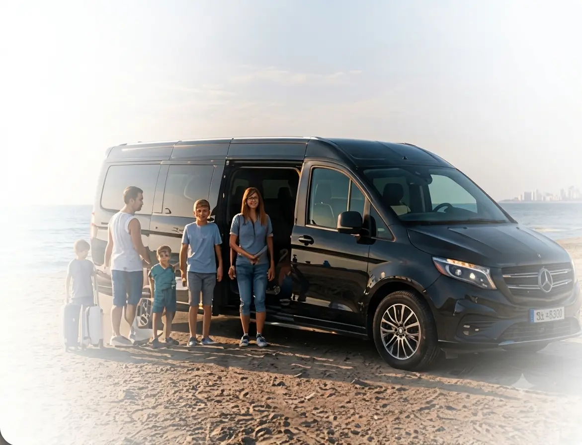 Van rental in Tallinn with Caround